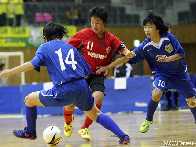 The fierce battles open for the Queen's spot - The 5th All Japan Youth (U-15) Women’s Futsal Tournament 