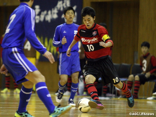 The 4 teams to go through to the semi final of the 20th All Japan Youth (U-15) Futsal Championship are decided