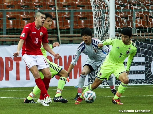 U-18日本代表　バレンティン・グラナトキン記念第27回国際ユースフットボールトーナメント　vs ブルガリア代表
