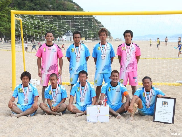 Prefecture football association initiatives - beach soccer (Okinawa Football Association)