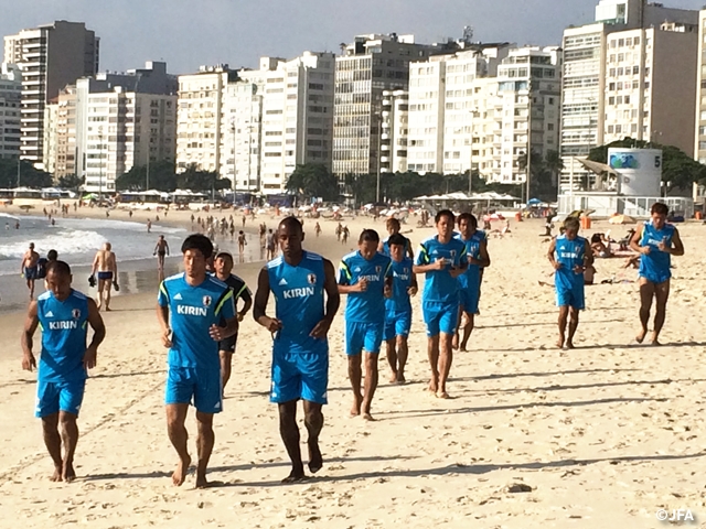 Beach Soccer Japan National Team activity report from South America tour (19 Jan)