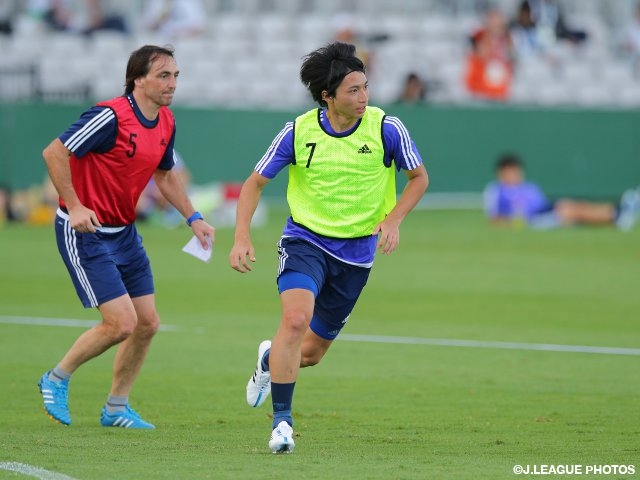 Japan team tune up for Asian Cup quarterfinal match in Sydney
