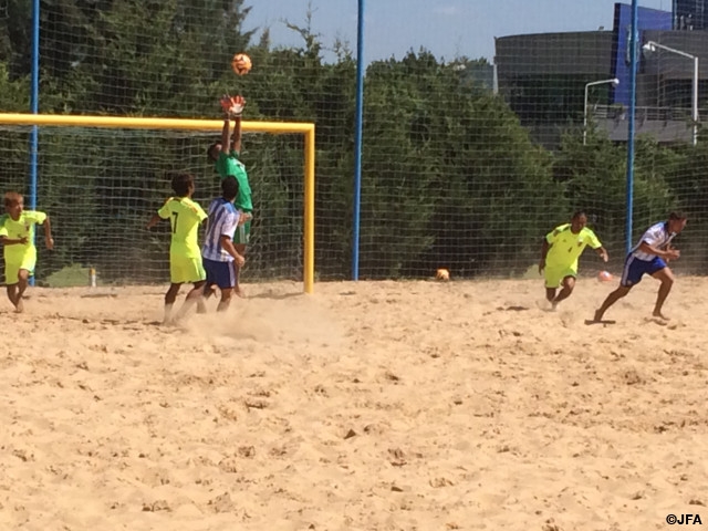 Beach Soccer Japan National Team finish South America tour with defeat