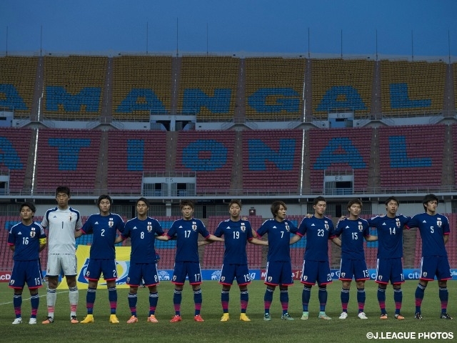 U-22日本代表　シンガポール遠征（2/11~15） メンバー・スケジュール