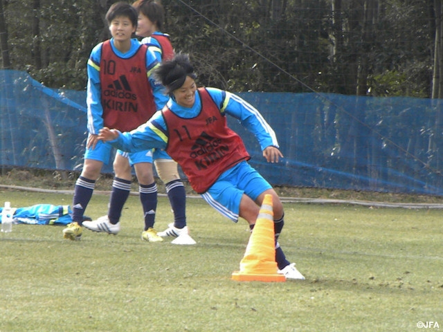 U-19日本女子代表候補　2月国内トレーニングキャンプ活動レポート（2/10）