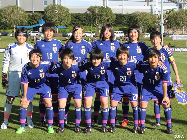 U-16日本女子代表　初試合は5選手が計8得点を挙げる勝利！