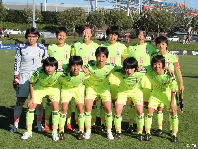 U-16日本女子代表、カナダ戦に続きメキシコ戦にも勝利！