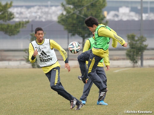 Japan U-15 shortlisted squad wrap up West Japan camp with intra-squad match
