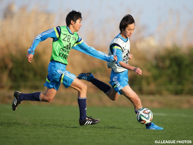 U-15 Japan shortlisted squad work out, understand tactics better in East Japan training camp