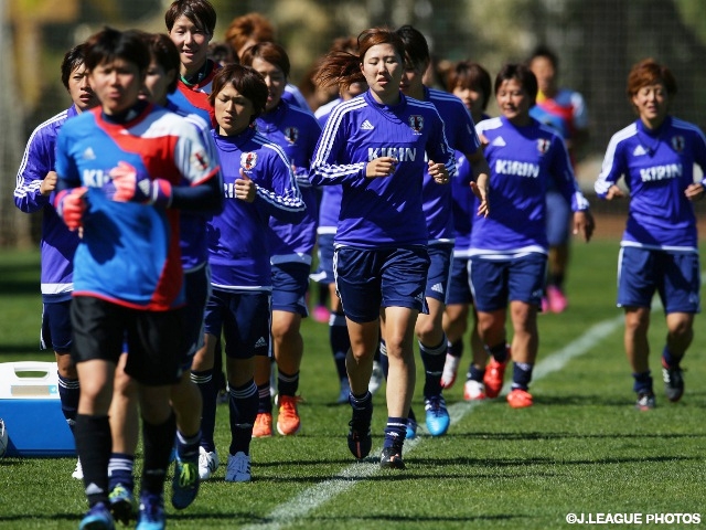 Nadeshiko Japan in final preparations for France match