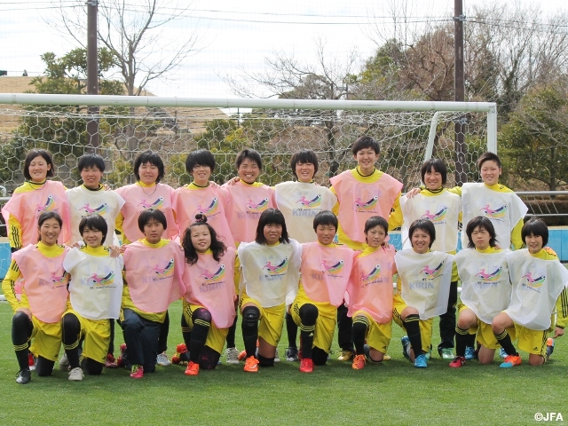 AFC女子サッカーDayに女子GKキャンプが最終日を迎える