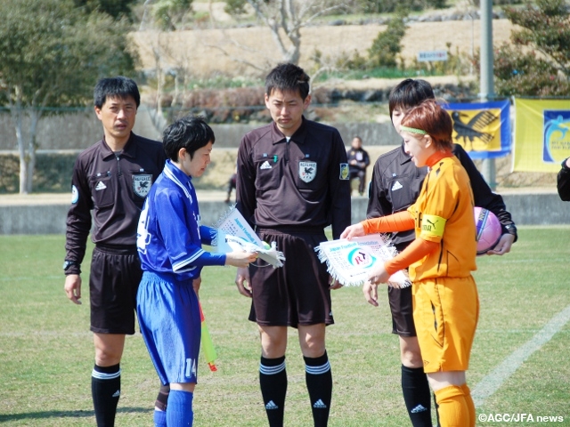 Competing over skills, Deepening exchanges The 26th All Japan Ladies Football Tournament