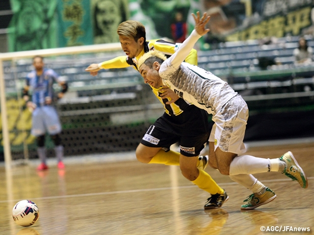 Kobe meet Nagoya for the first time in the final of the PUMA CUP 2015, the 20th All Japan Futsal Championship