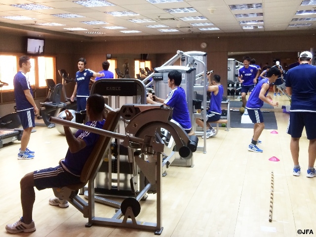 Japan Beach Soccer National Team prep camp for AFC Championship in Qatar (18 March)