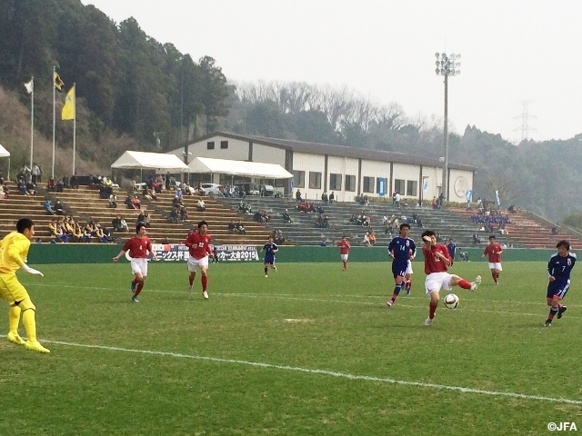 Match Report, Japan U-17 storm past Mitsubishi Yowa in Sanix Cup