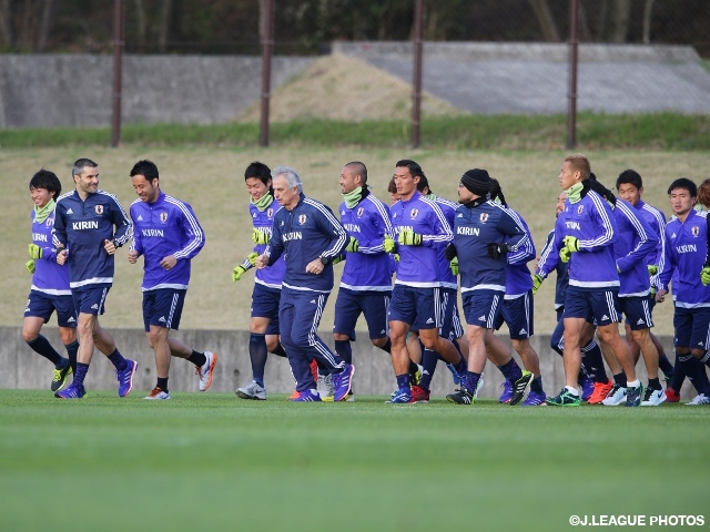 SAMURAI BLUE　新体制で初練習