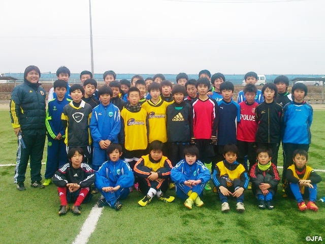 JFA Tohoku Reconstruction Support Project - February 2015 report by TEGURAMORI Hiroshi, national training centre coach