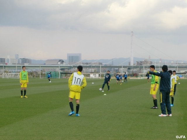 U-15日本代表　日本・中央アジア交流大会　00ジャパン始動