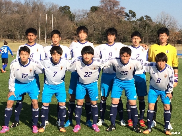 U-18 Japan Shortlisted Squad Team Training Camp Report: Training match against Oita Trinita
