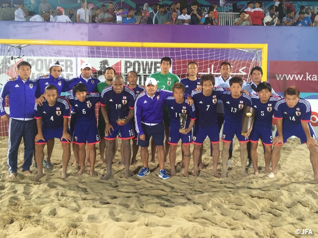 Japan lose final, finish 2nd at AFC Beach Soccer Championship Qatar 2015