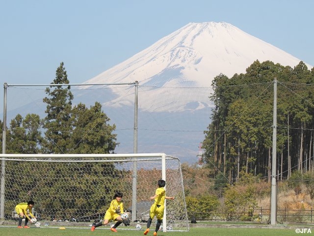 JFAエリートプログラム女子U-14　最終日は紅白戦を行う （3/30）