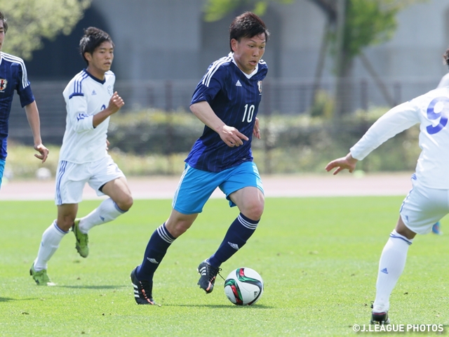 U-18日本代表候補　トレーニングキャンプ　トレーニングマッチレポート　vs 日本体育大学