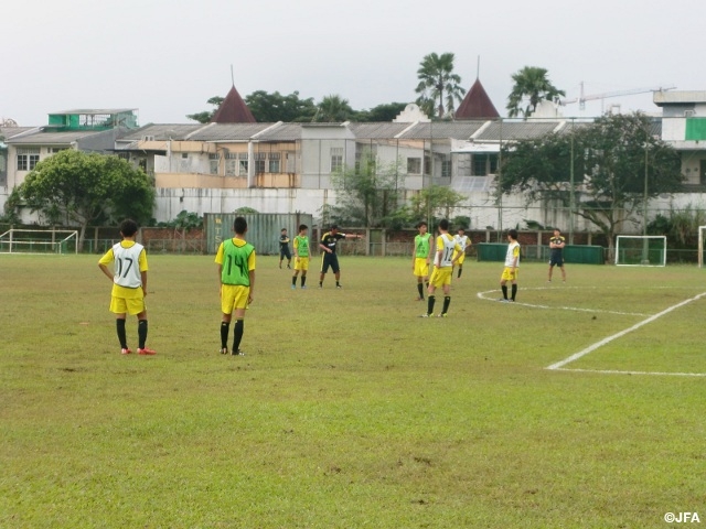 U-15日本代表 インドネシア遠征　活動レポート（4/16）