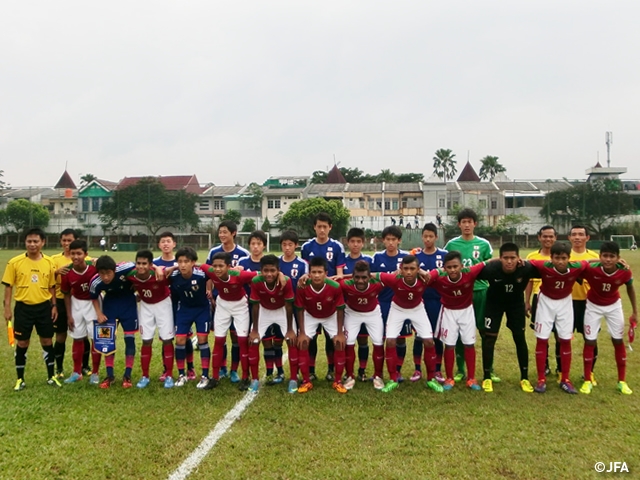  U-15日本代表　インドネシア遠征　第2戦 vs U-15インドネシア代表　マッチレポート