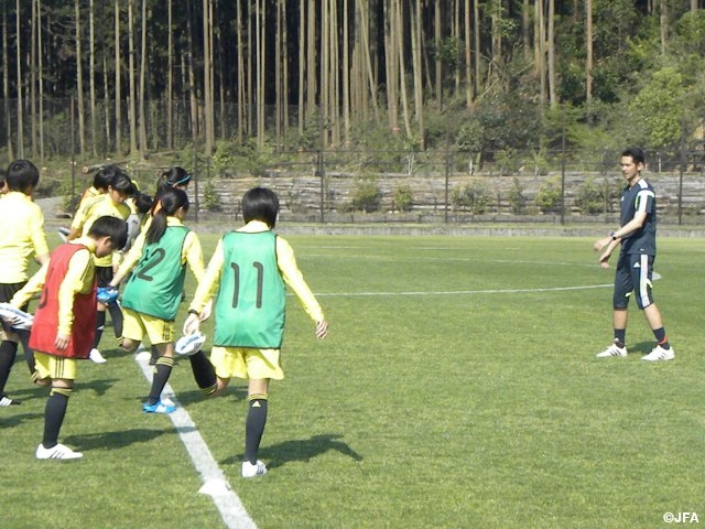 U-16 Japan women’s National Team short-listed squad - domestic training camp report (4/27)