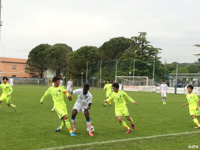 U-16日本代表 第12回デッレナツィオーニトーナメント マッチレポート　vs. U-16イタリア代表