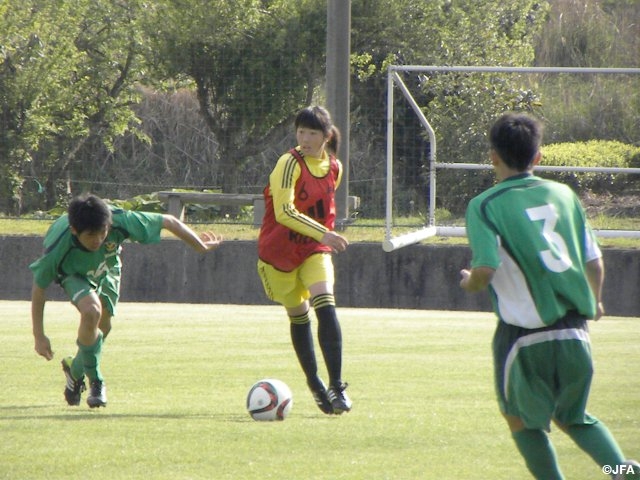 U-16日本女子代表候補 国内トレーニングキャンプ 第2戦トレーニングマッチ試合結果