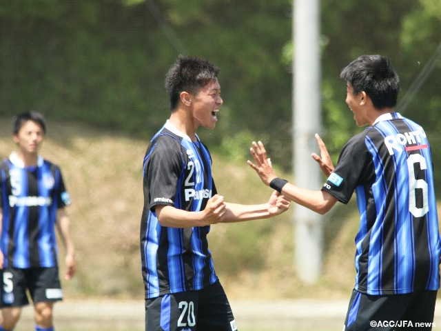 Gamba Osaka win scoring thriller in Prince Takamado Trophy U-18 Premier League West