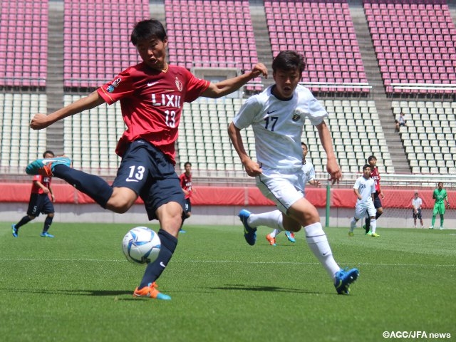 無敗の鹿島が首位をキープ 高円宮杯U-18プレミアリーグEAST