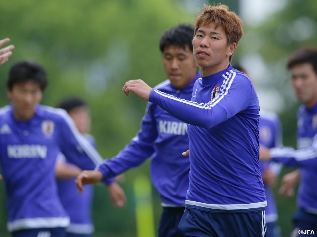 Japan short-listed squad begin domestic training camp