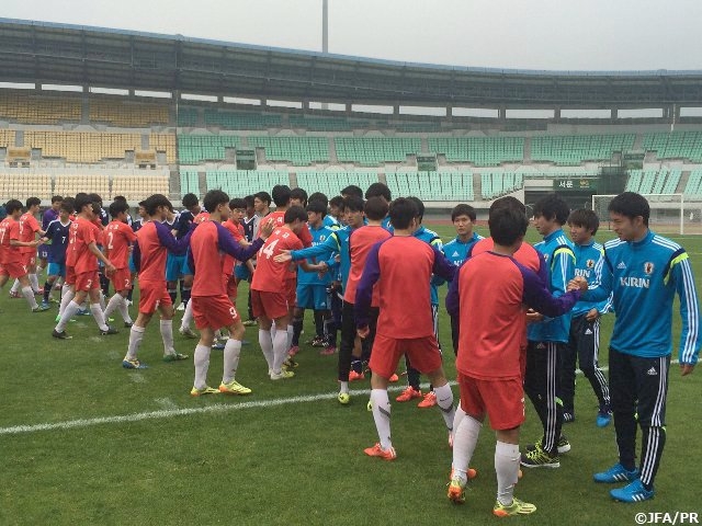 U-18日本代表 韓国遠征 活動レポート（5/19）