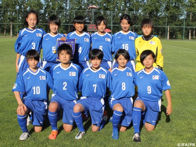 U-14日本女子選抜、優勢に試合を進めるも黒星スタート