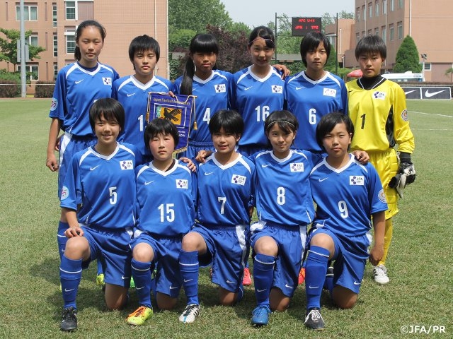 U-14日本女子選抜、大勝で決勝トーナメント進出を決める