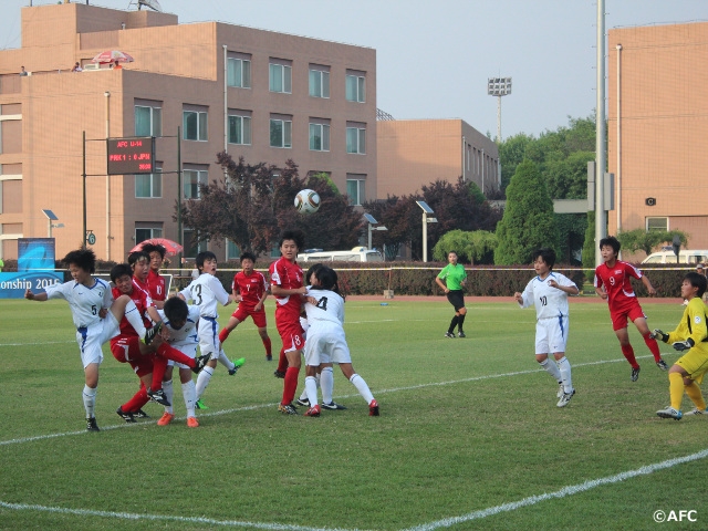 U-14日本女子選抜、準決勝で朝鮮民主主義人民共和国に敗れる