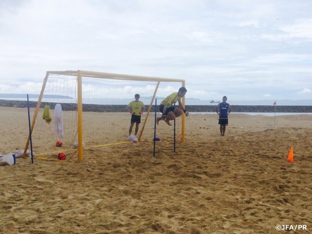 Japan Beach Soccer short-listed squad - Okinawa training camp (5/25)