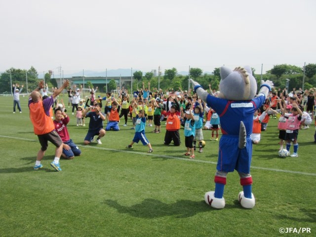 AFCグラスルーツフットボールデー　レポート 　～YFA夢フェスティバル ふれあい運動会（山梨県）～