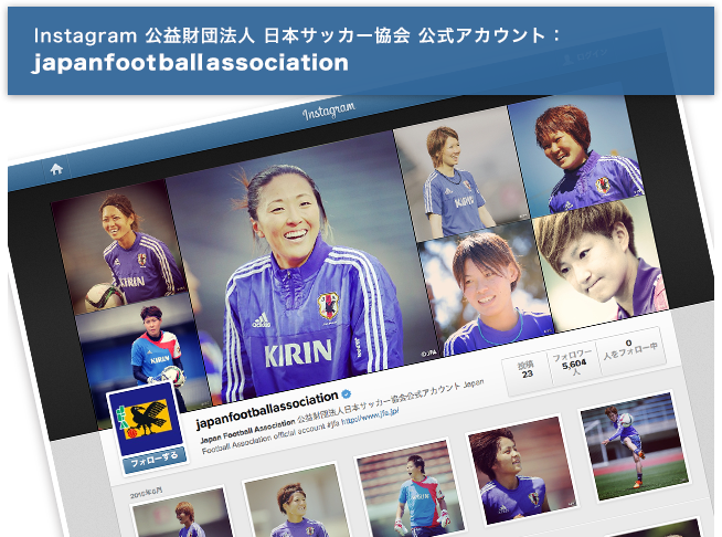 JFA open official Instagram account