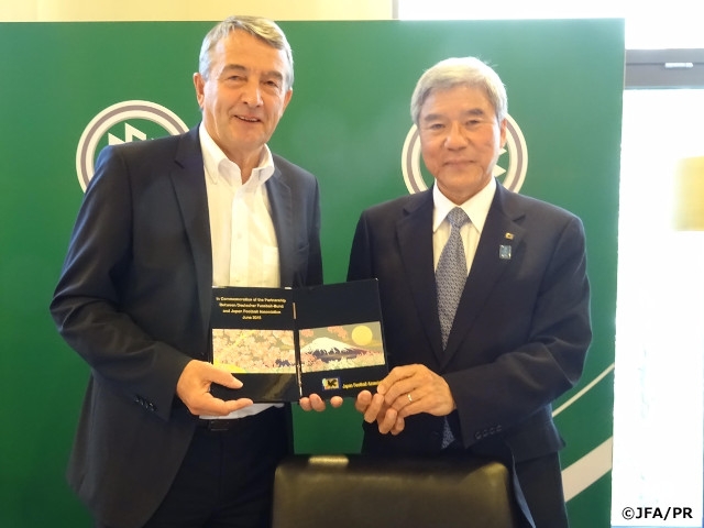 JFA strengthens ties with Deutscher Fussball-Bund