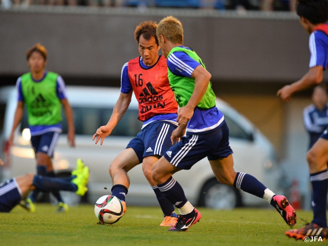 SAMURAI BLUE began squad-focused training