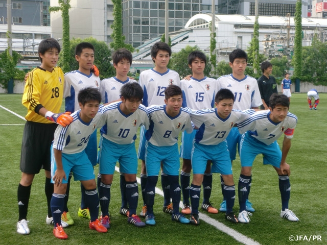  U-15日本代表　トレーニングマッチを2試合実施
