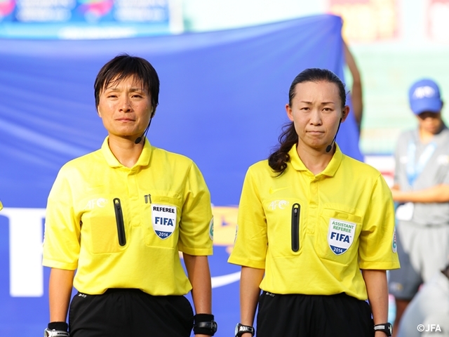 FIFA女子ワールドカップ　カナダ2015　山岸佐知子主審・手代木直美副審がアメリカ対スウェーデンを担当