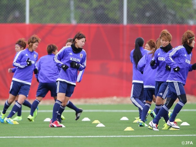 Nadeshiko Japan train for topping Group C ahead of Ecuador match