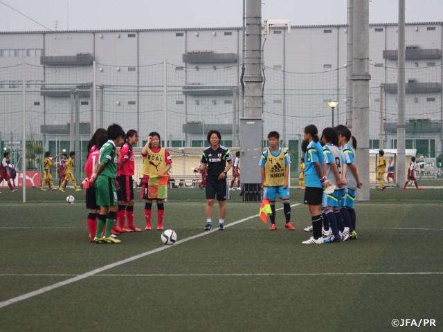 U-16 Japan Women's National Team short-listed squad - domestic camp match report (6/24)