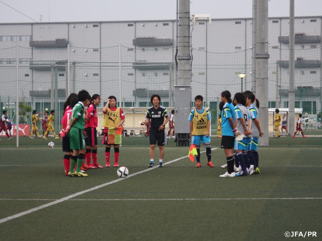 U-16日本女子代表候補　6月国内トレーニングキャンプマッチレポート（6/24）