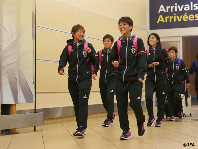 Nadeshiko Japan arrive in Edmonton for quarter-final decider
