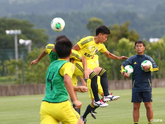 ユニバーシアード日本代表　実戦を想定したトレーニングを行う